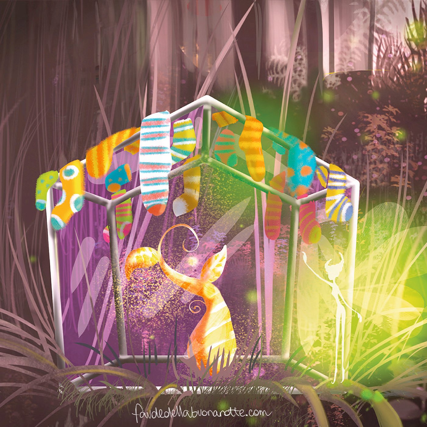 Illustrazione bambini arte digitale