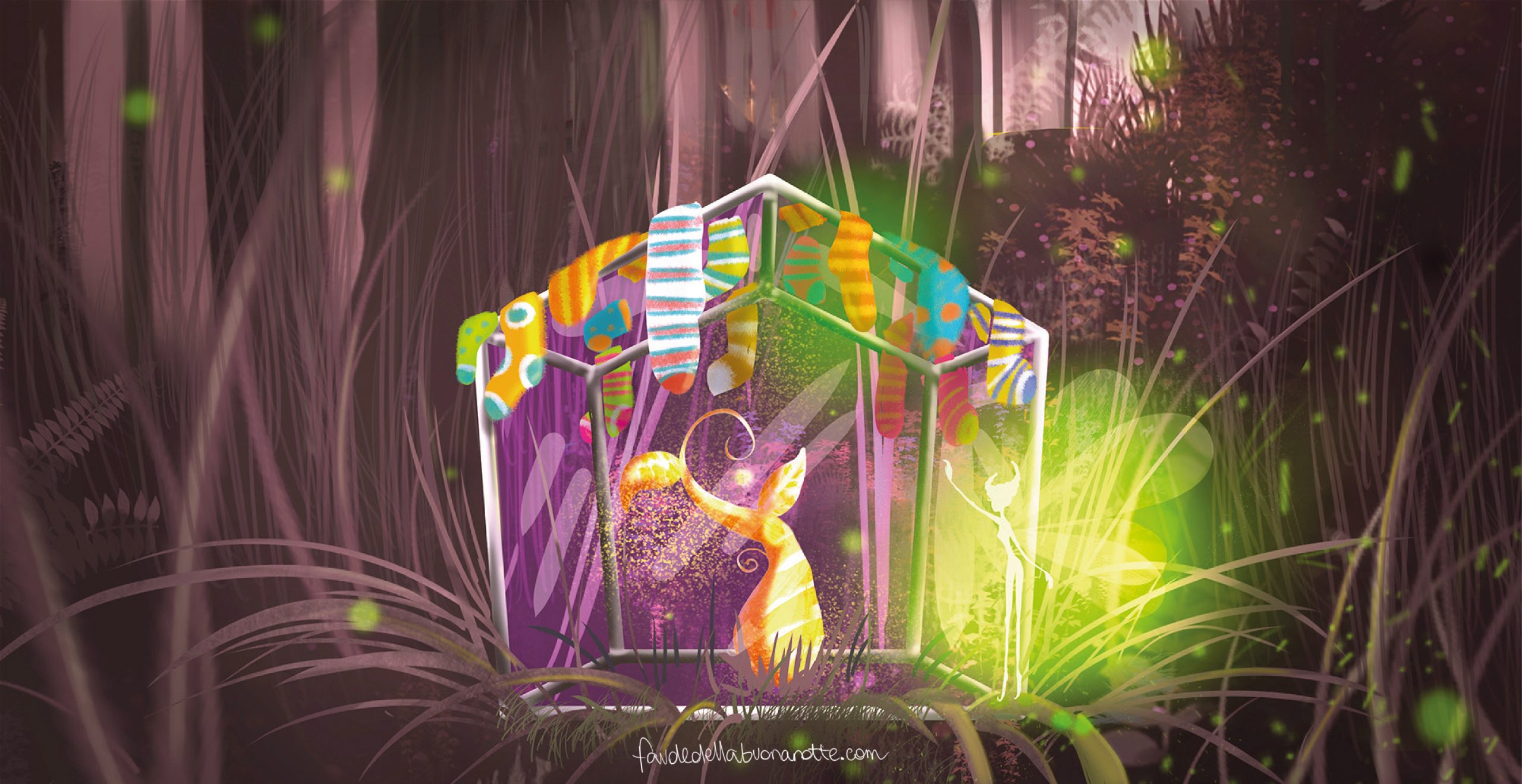 Illustrazione bambini arte digitale