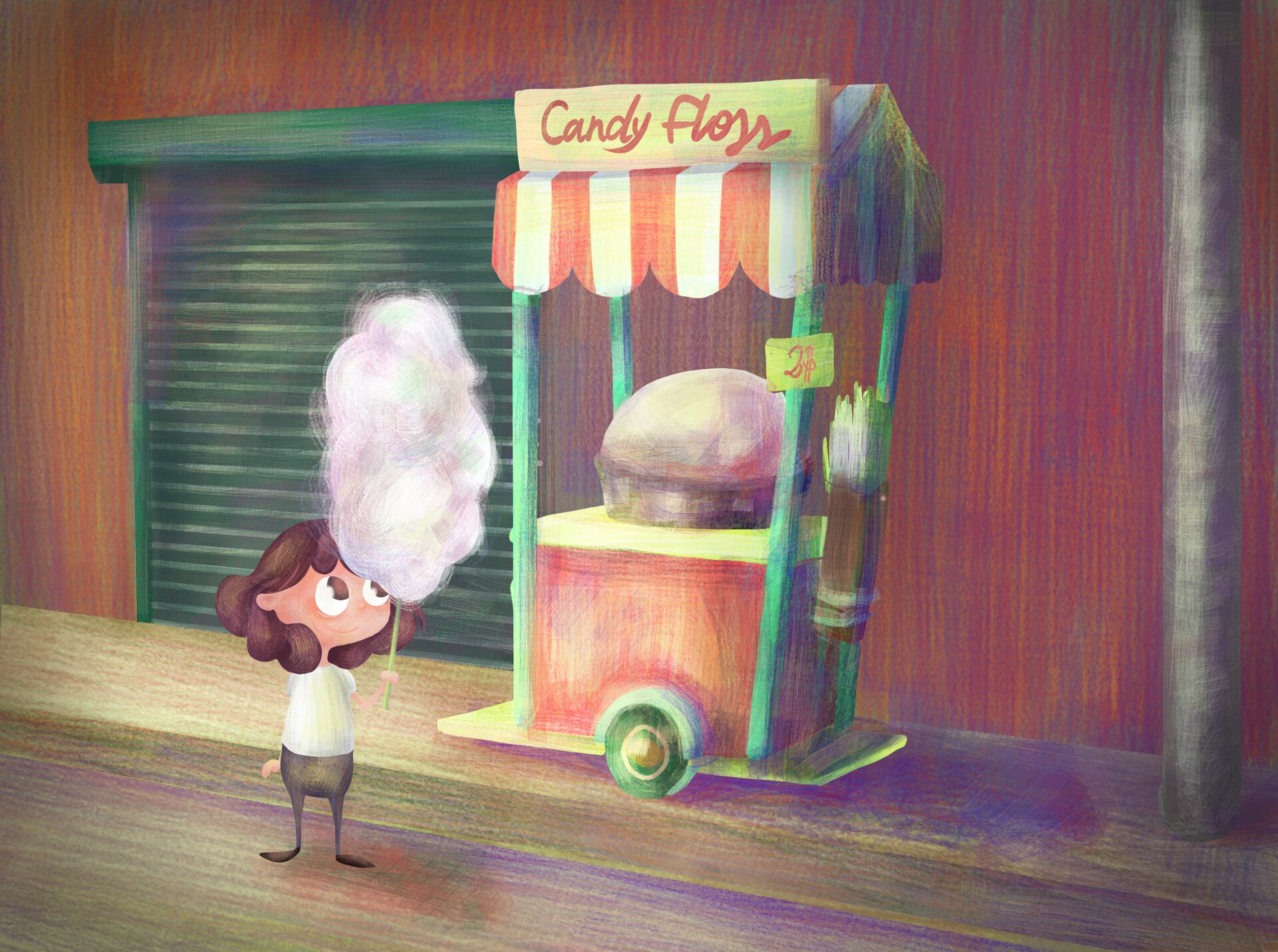 Illustrazione – Cotton Candy