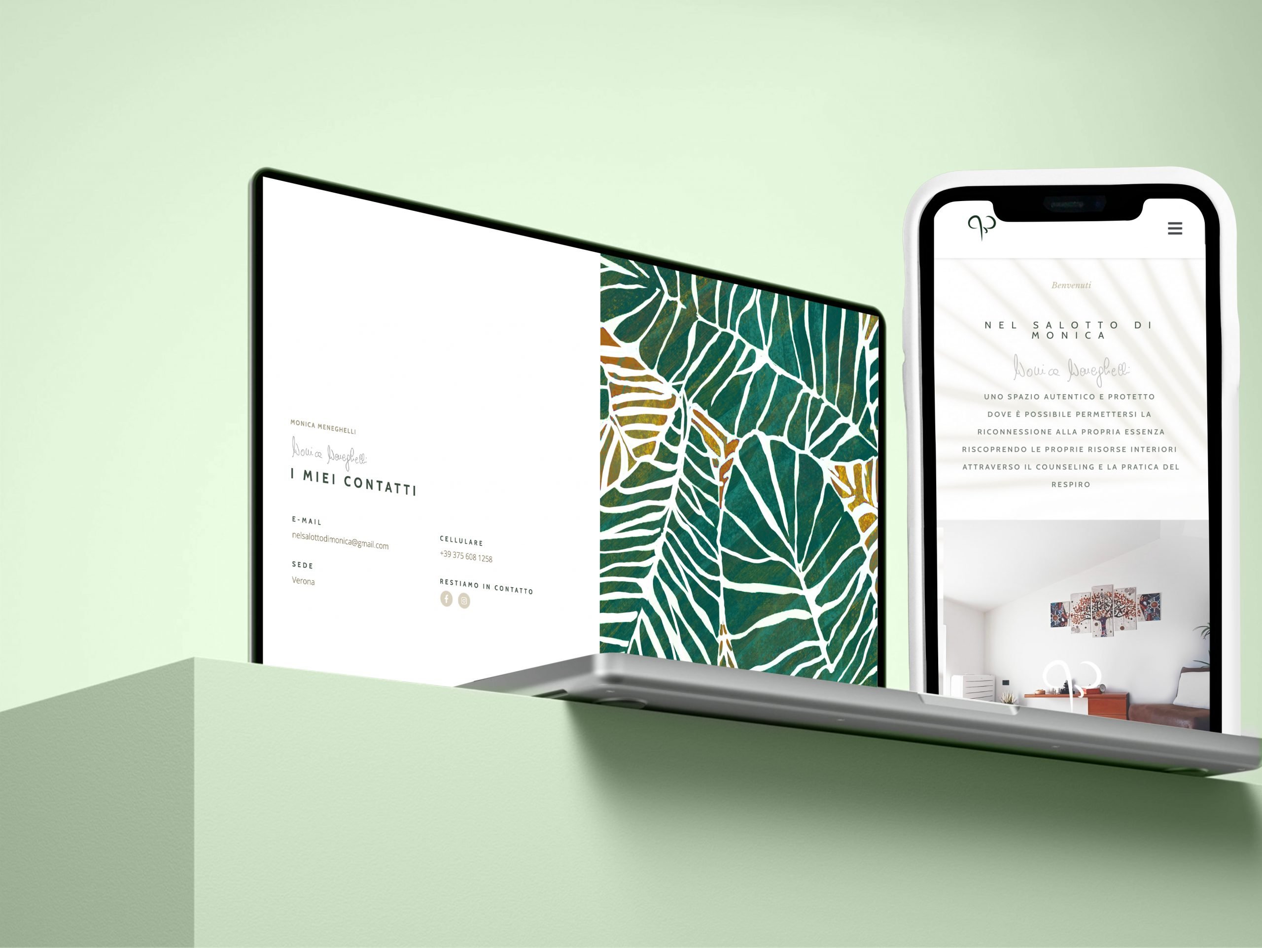 Web Design – Nel Salotto di Monica